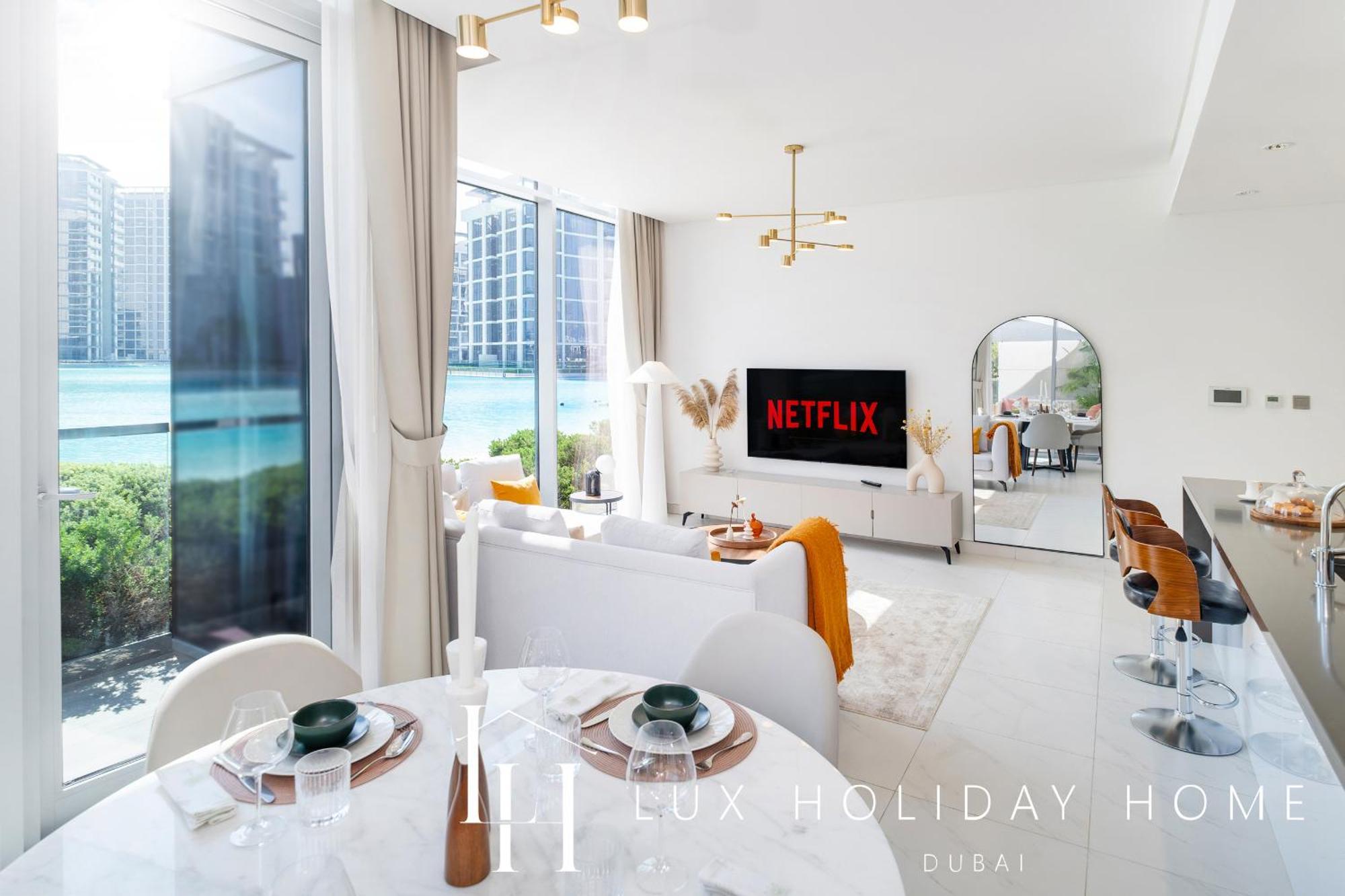 Apartment Lux The District One Lagoon View *